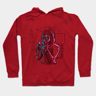 cyberpunk sketch Hoodie